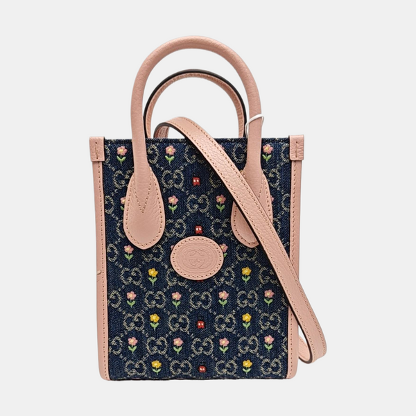 Retro Mini Monogram Denim Blue
