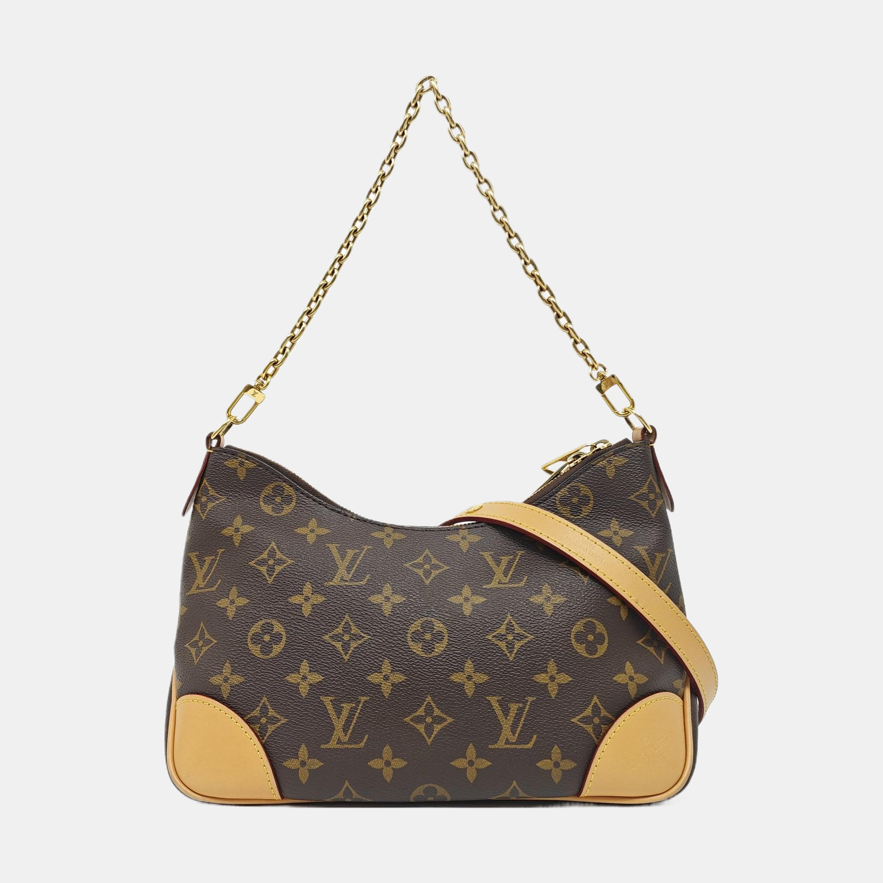 BOULOGNE Monogram Coated Canvas Brown