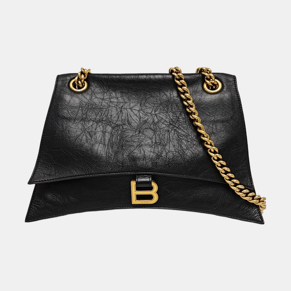 Crush Medium Calfskin Black