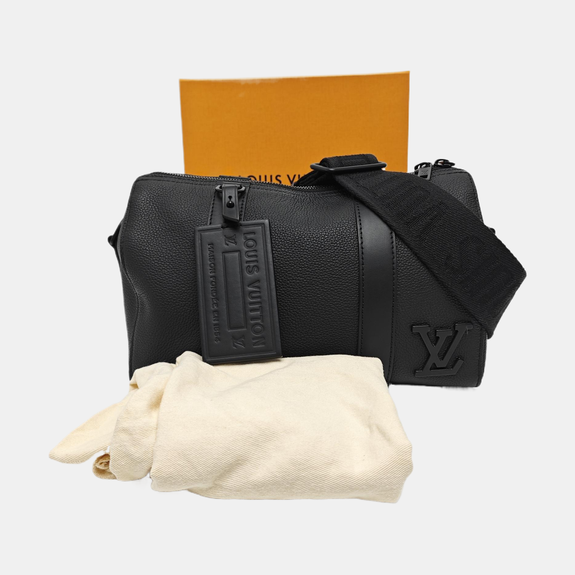 KEEPALL Calfskin Black