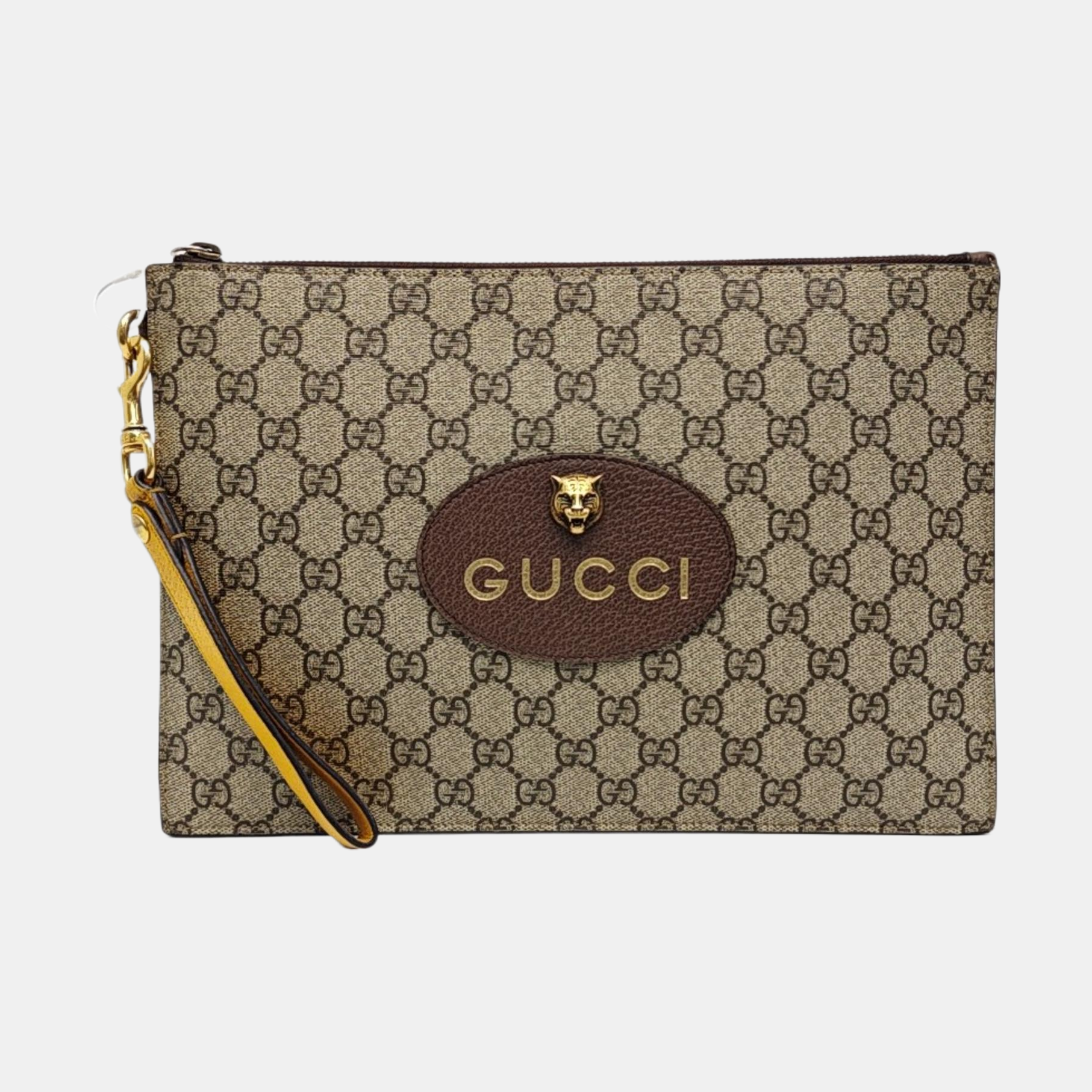 Neo Vintage Monogram Coated Canvas Beige