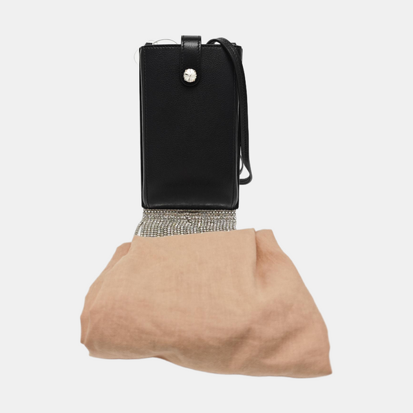 Calfskin Shoulder Bag Black