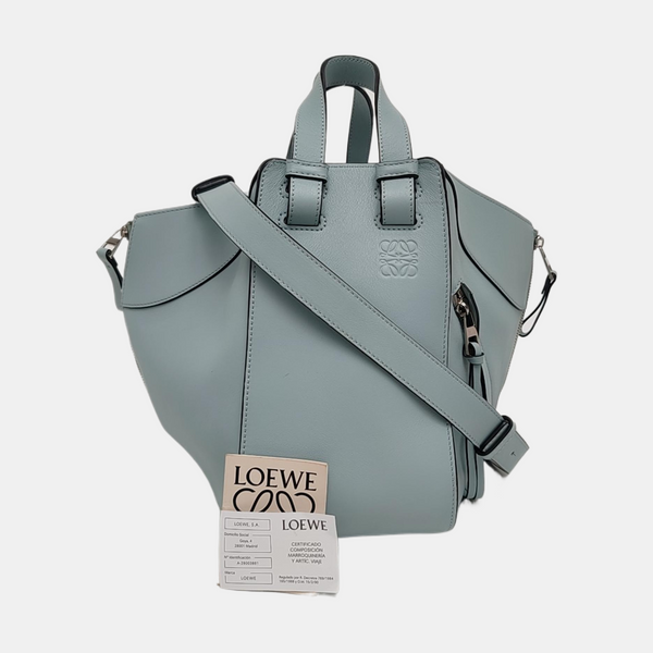 Hammock Small Calfskin Blue