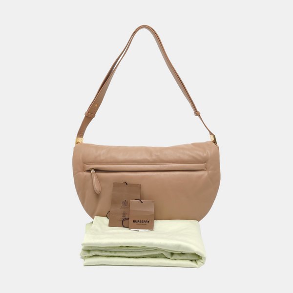 Olympia Extra Large Lambskin Beige