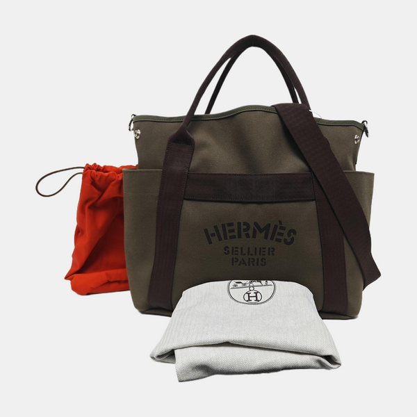 Sac De Pansage Canvas Green