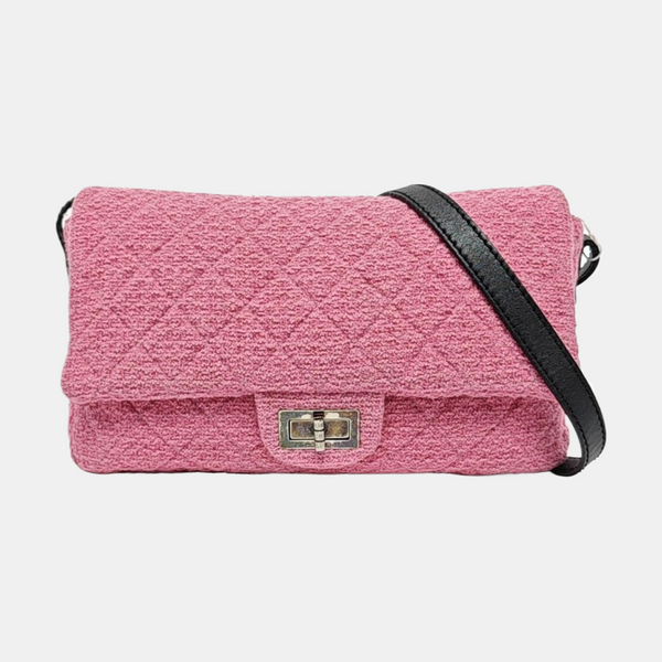 2.55 Maxi Quilted Wool Red