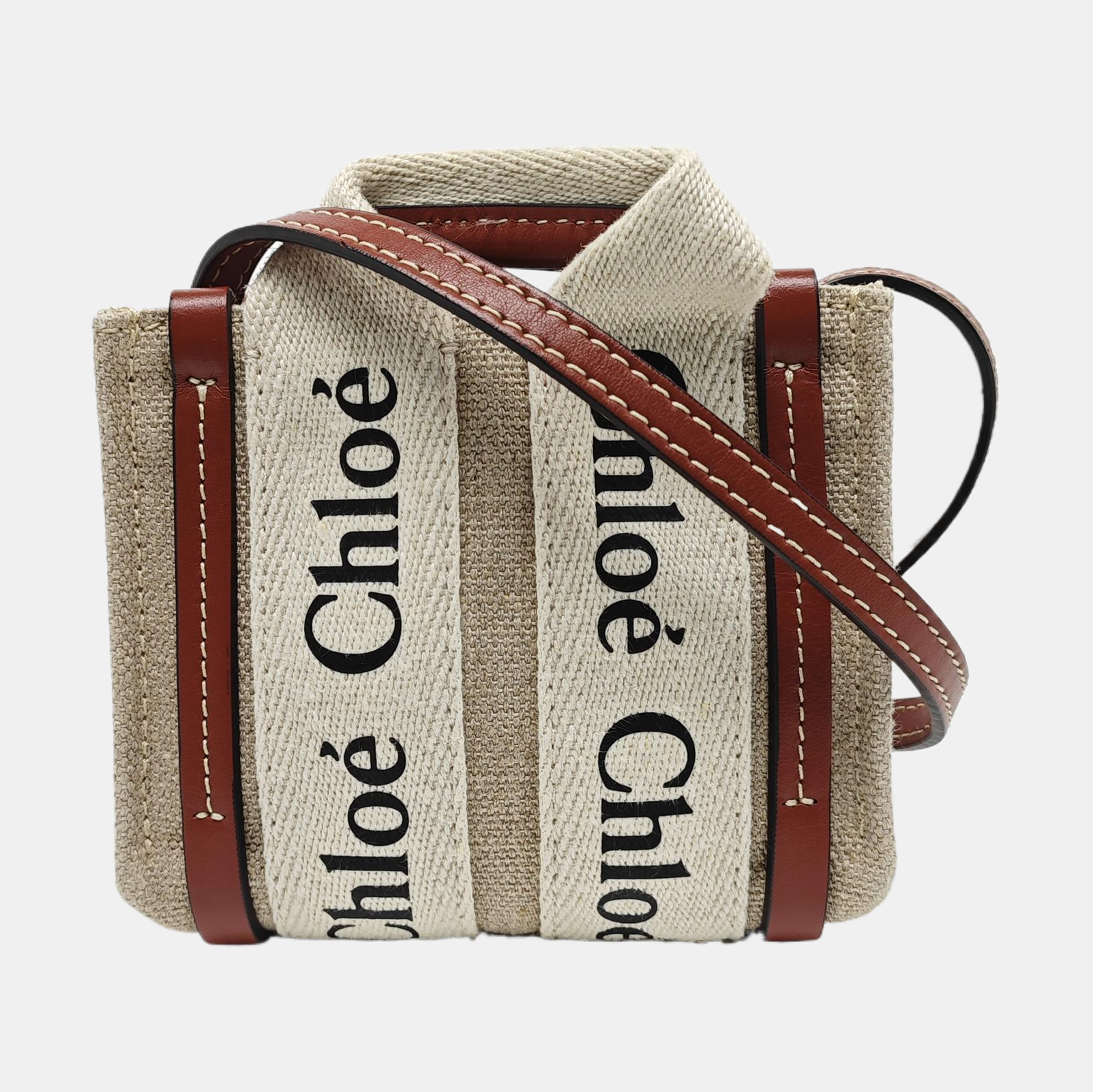 Woody Nano Canvas Beige