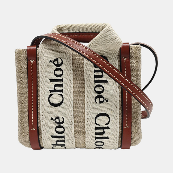 Woody Nano Canvas Beige