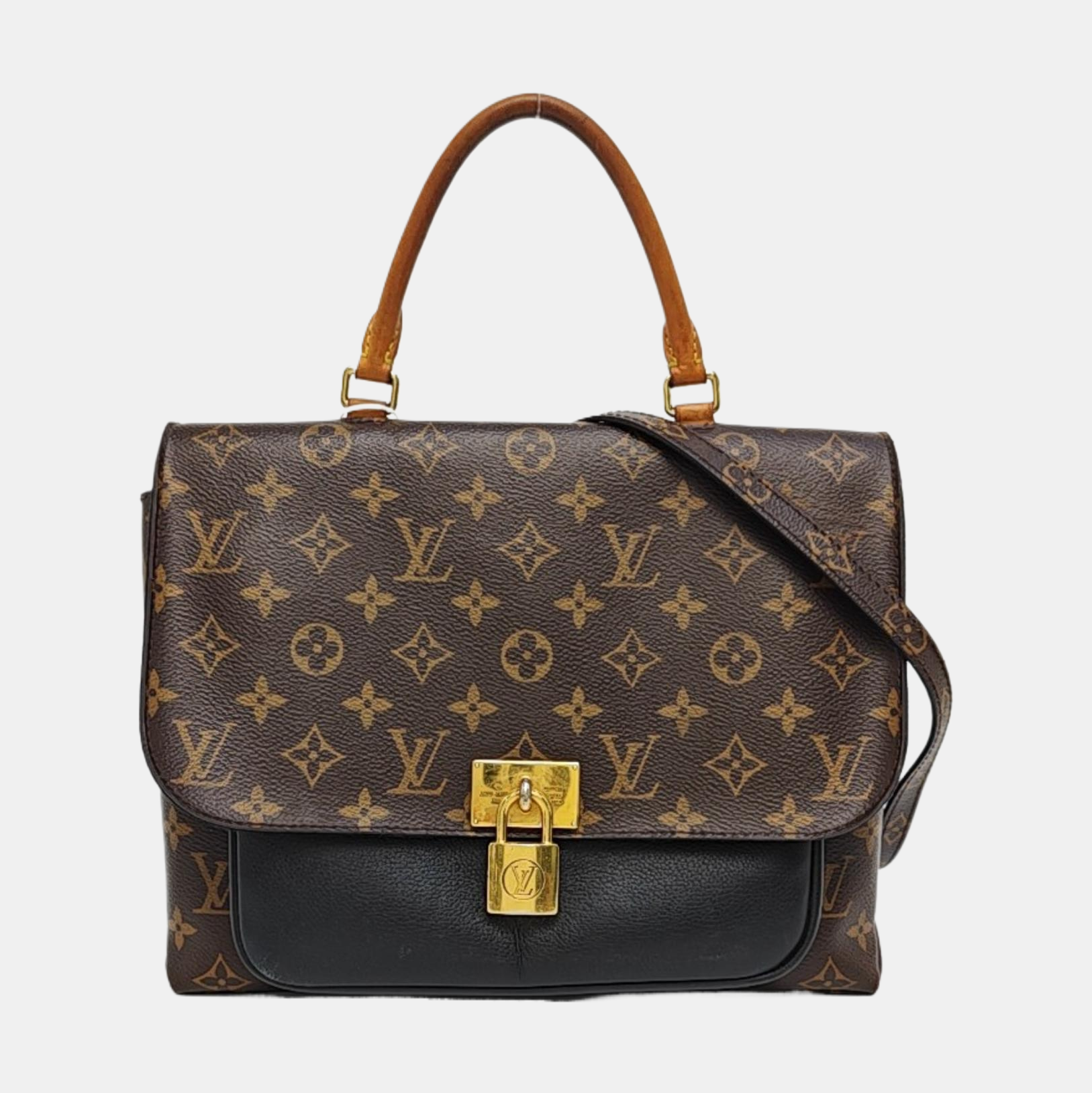 MARIGNAN Monogram Coated Canvas Brown