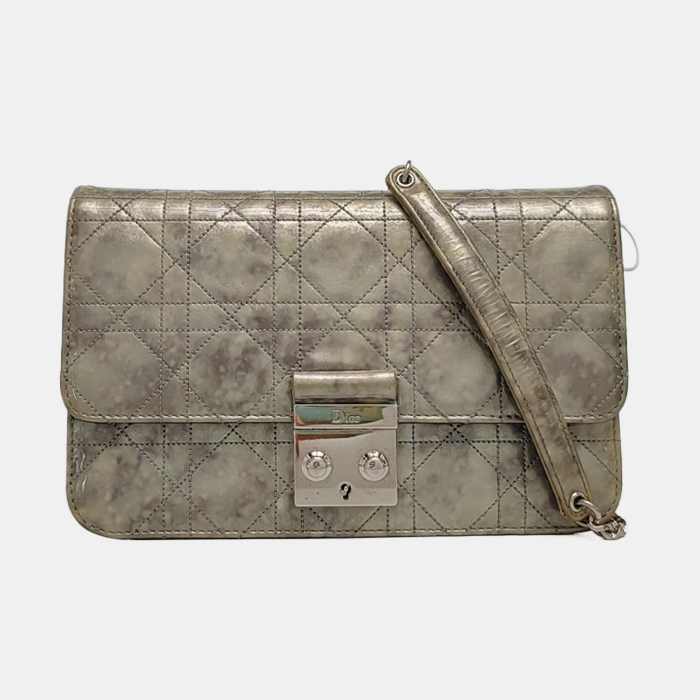 Rendez-Vous Cannage Calfskin Gray