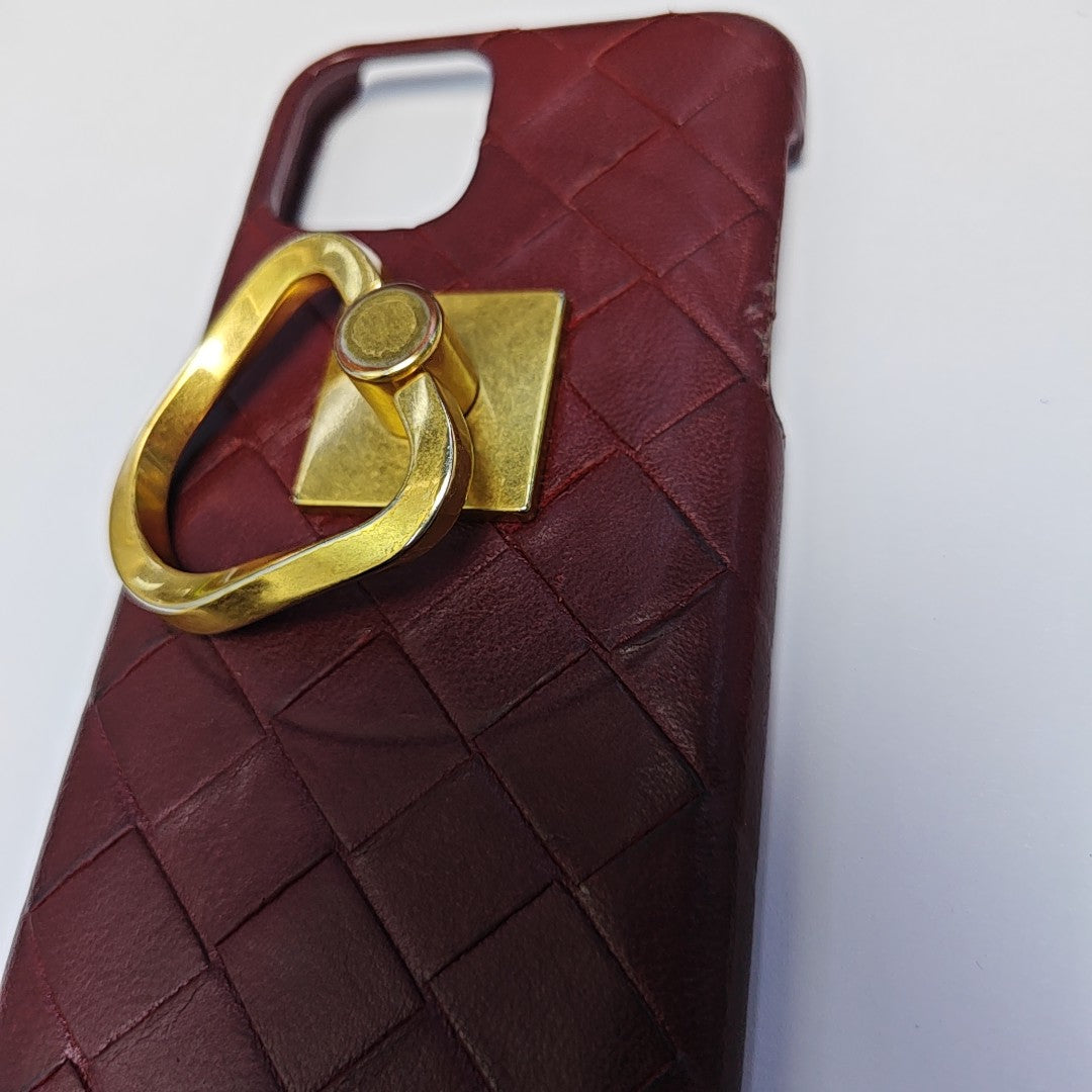 Leather Phone Case Red