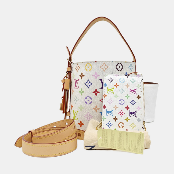 LV × TM ALL IN BB Monogram Coated Canvas White