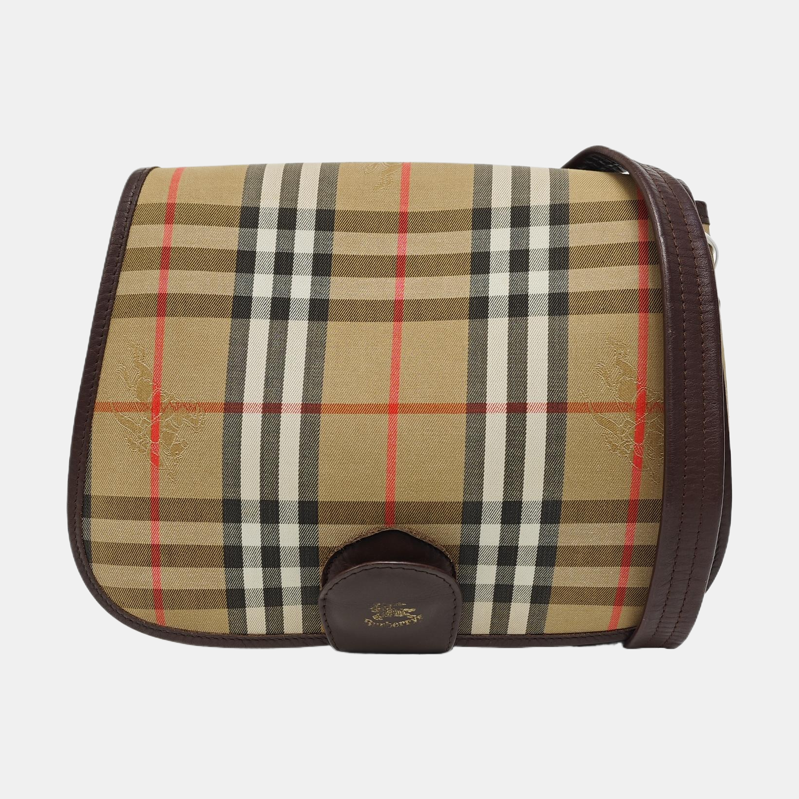 Canvas Shoulder Bag Brown