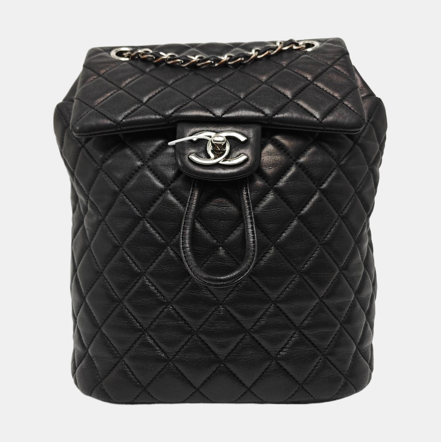 URBAN SPIRIT Small Quilted Lambskin Black