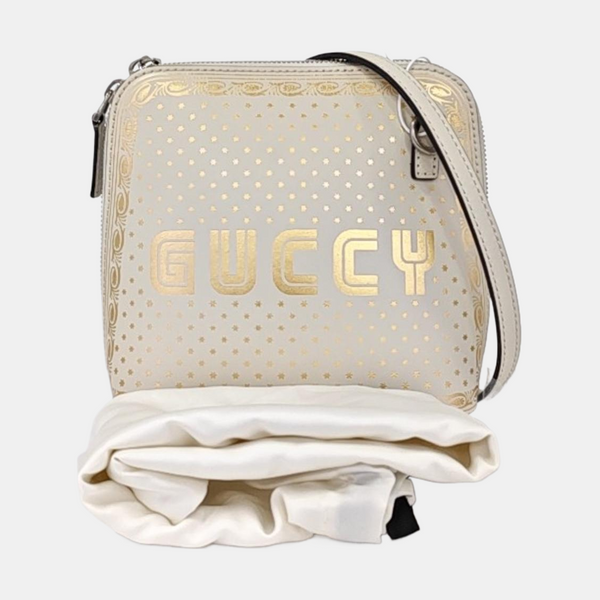 Gucci X Sega Mini Calfskin White