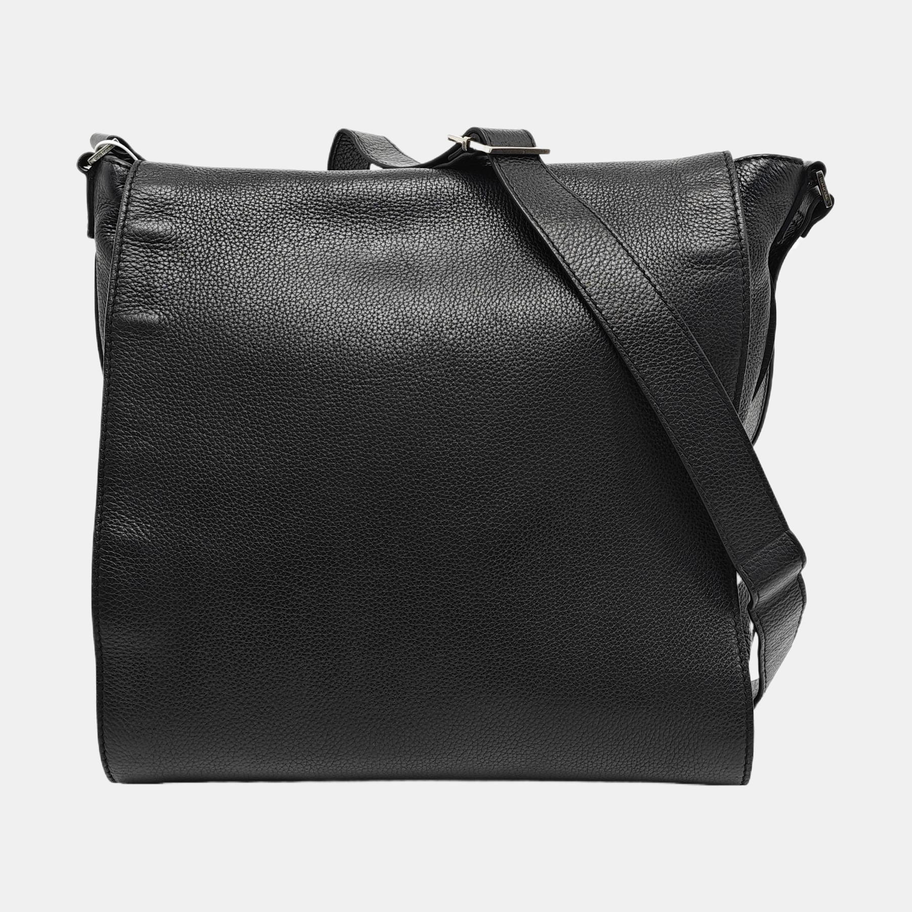 Calfskin Crossbody Bag Black