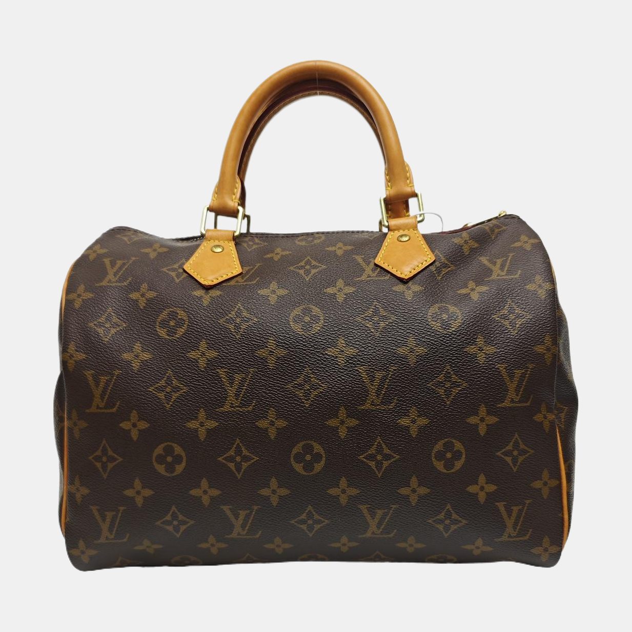 SPEEDY 30 Monogram Coated Canvas Brown
