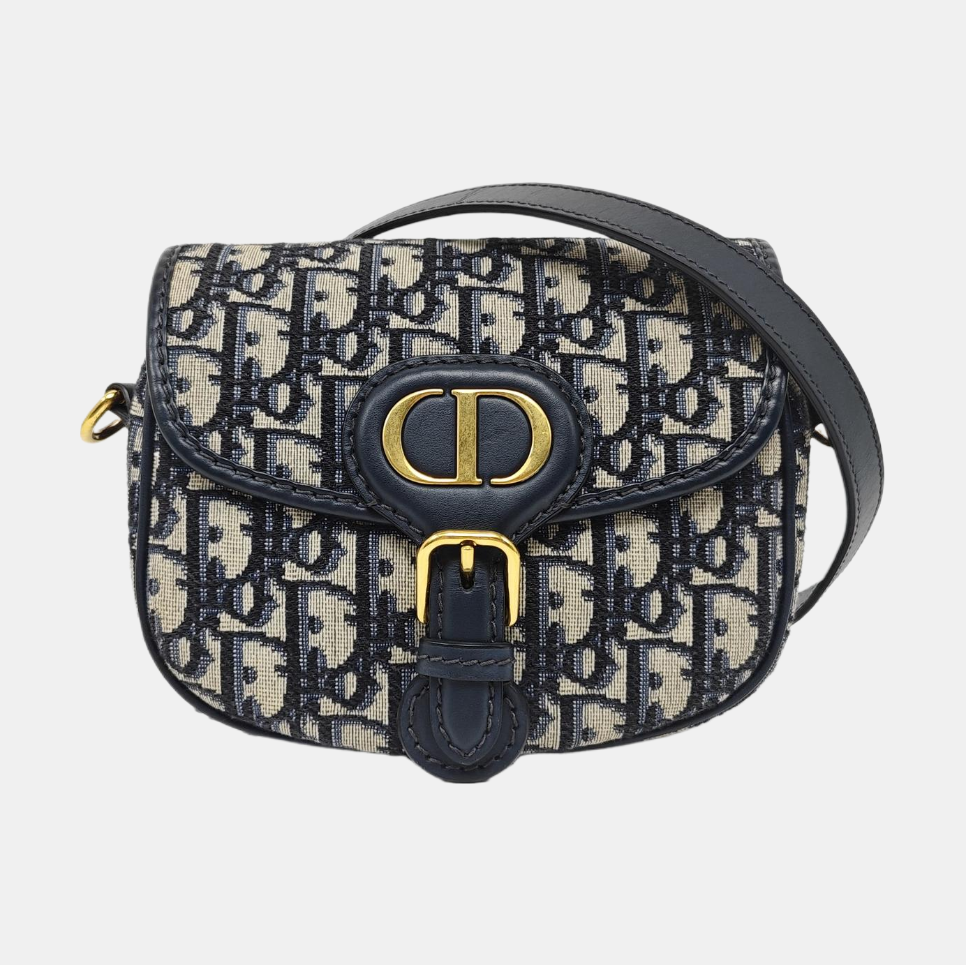Bobby Small Oblique Canvas Blue