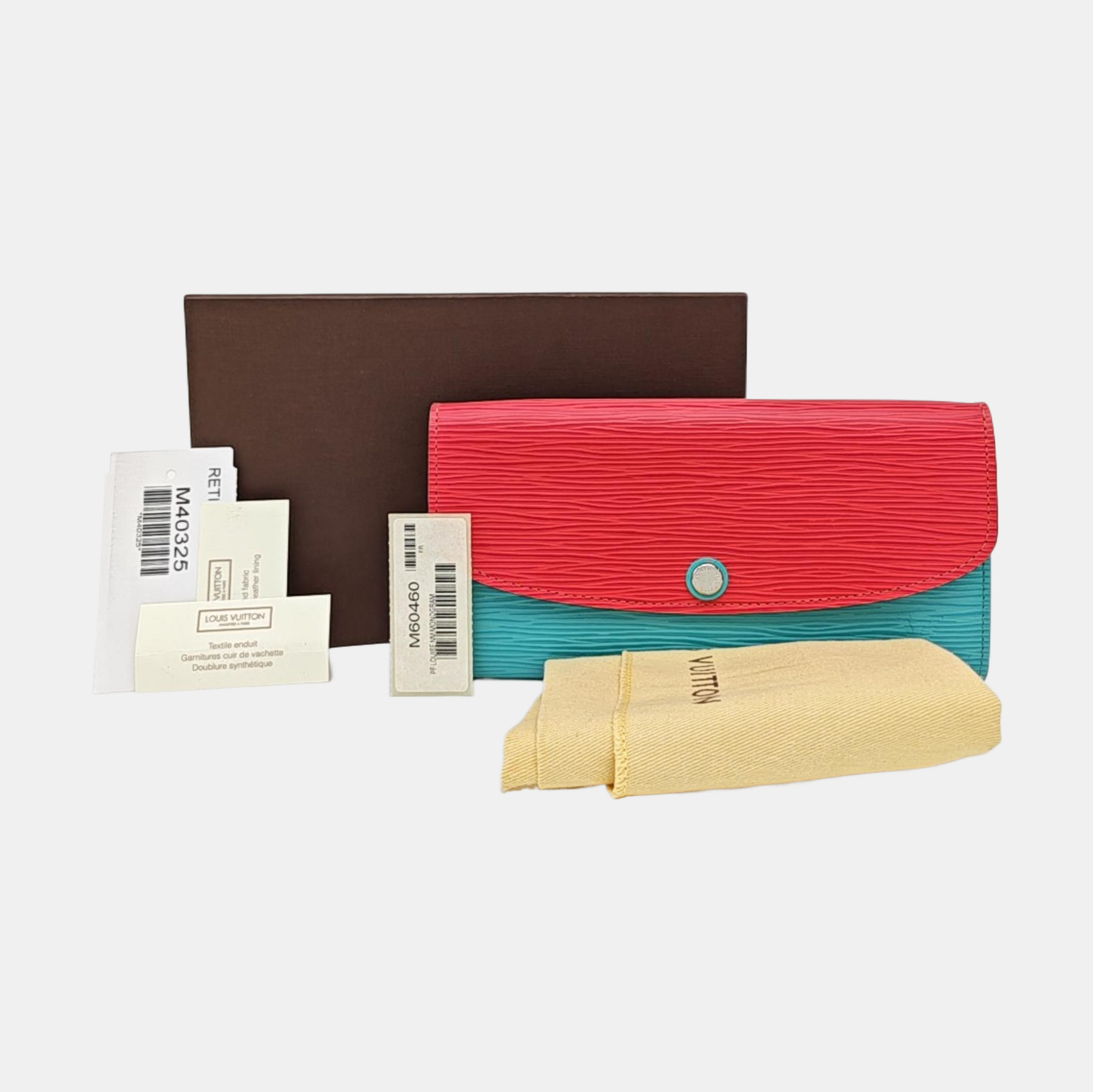 EMILIE Epi Red Wallet