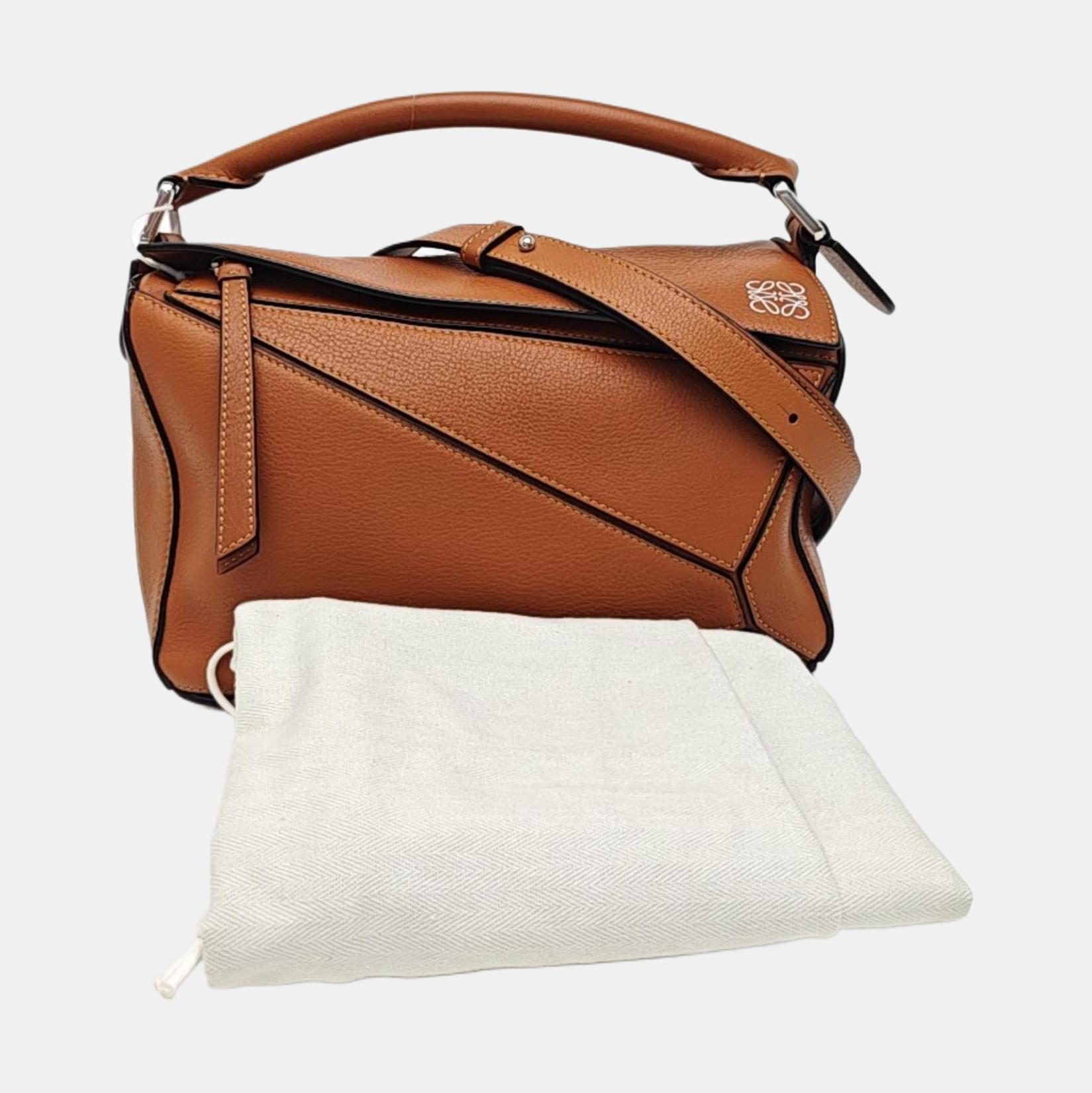 Puzzle Small Calfskin Brown