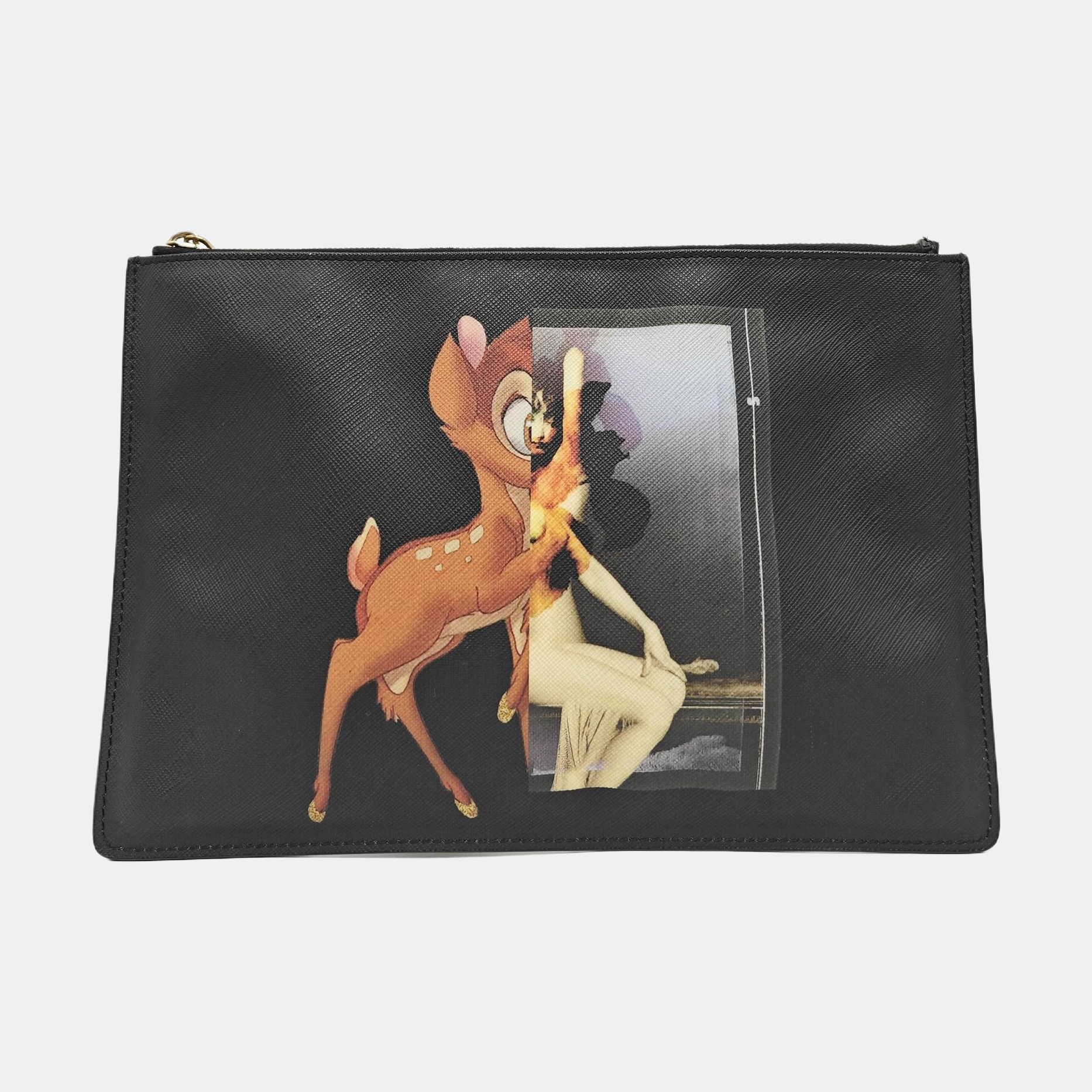 Calfskin Clutch Black