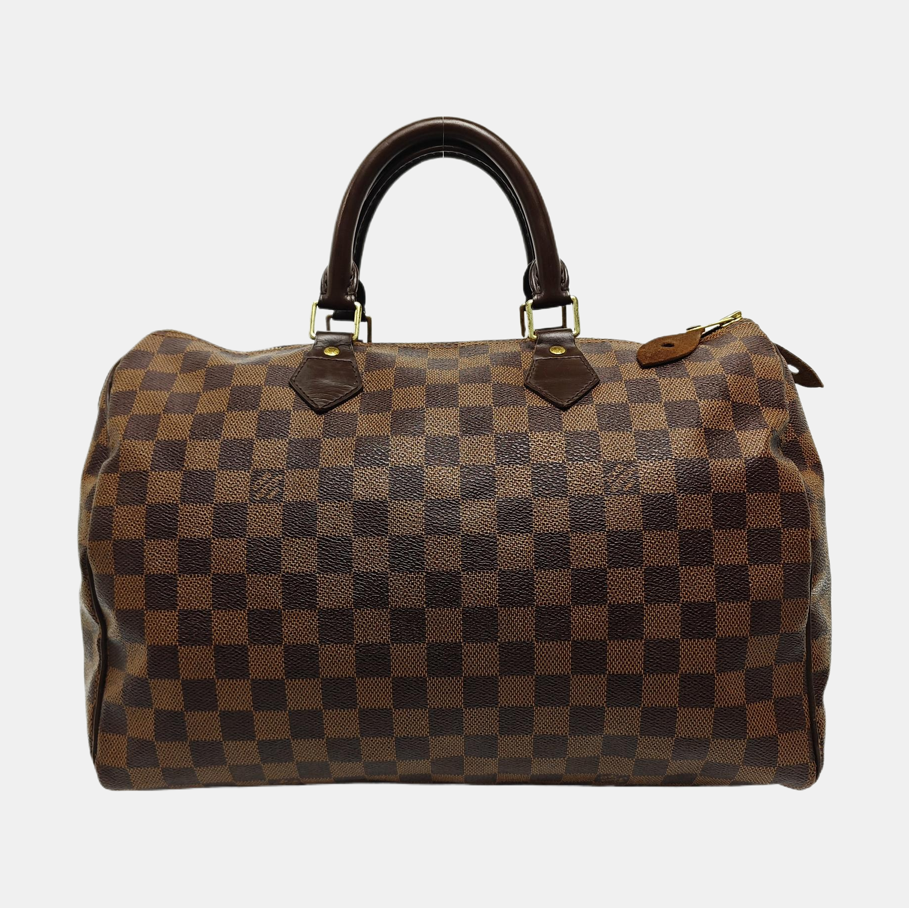 SPEEDY 35 Coated Canvas Brown