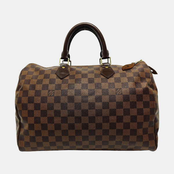 SPEEDY 35 Coated Canvas Brown
