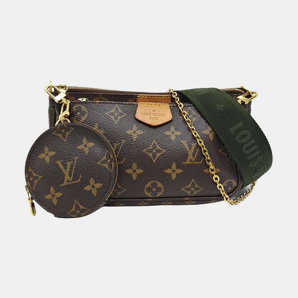 MULTI Monogram Coated Canvas Brown
