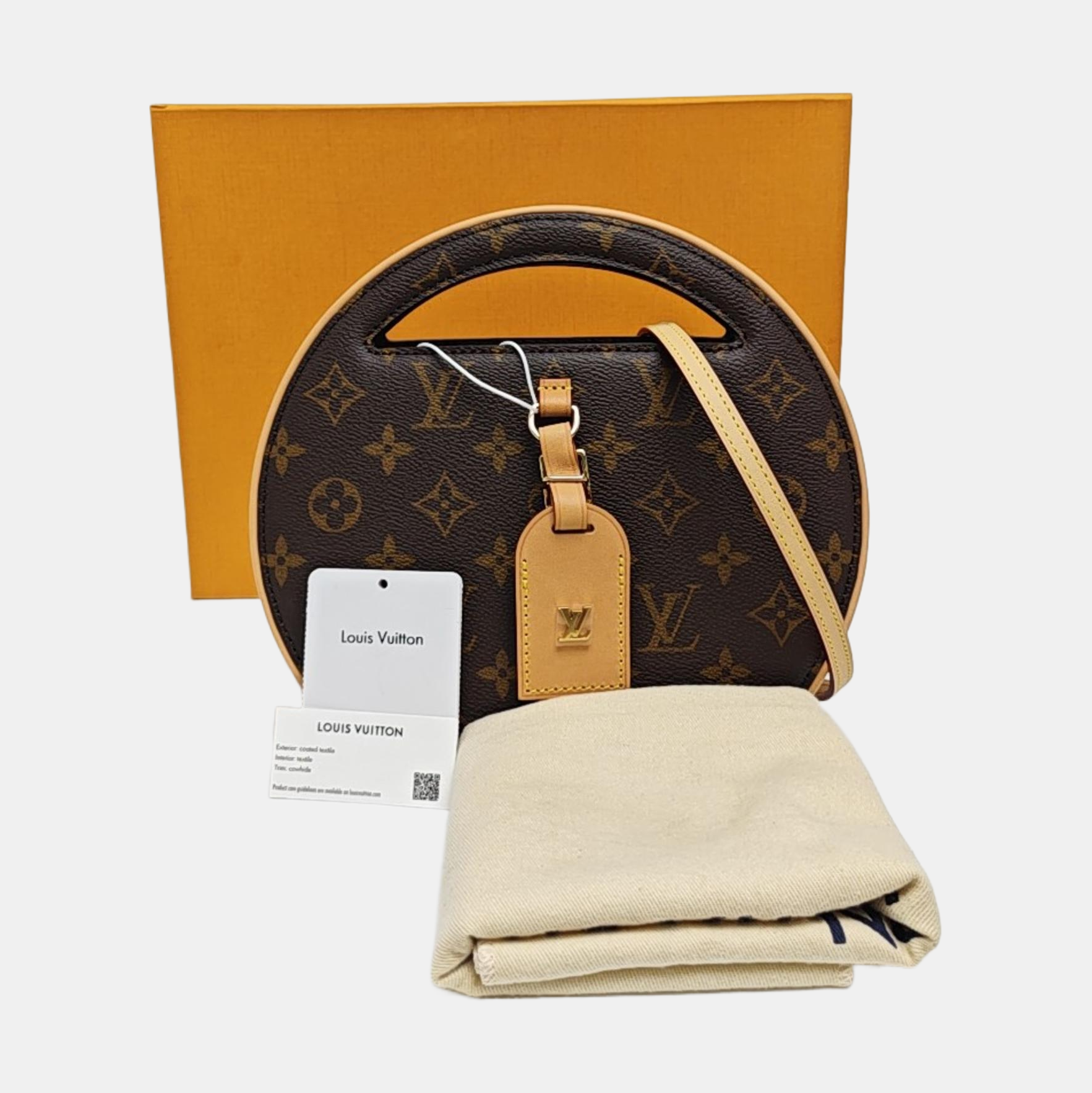 AROUND ME PM Monogram Coated Canvas Brown