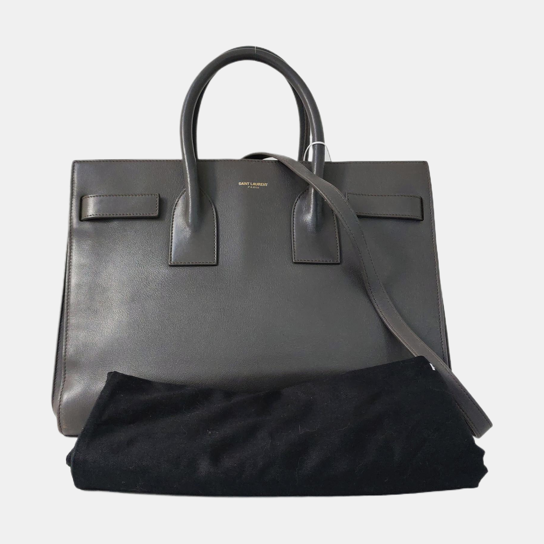 SAC DE JOUR Small Calfskin Gray