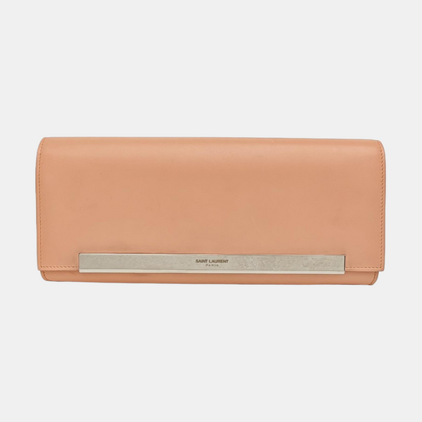 Calfskin Clutch Pink