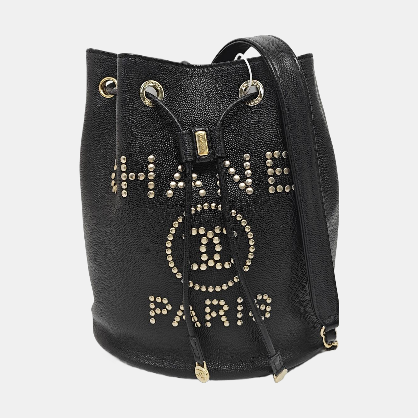 DEAUVILLE Small Grained Calfskin Black