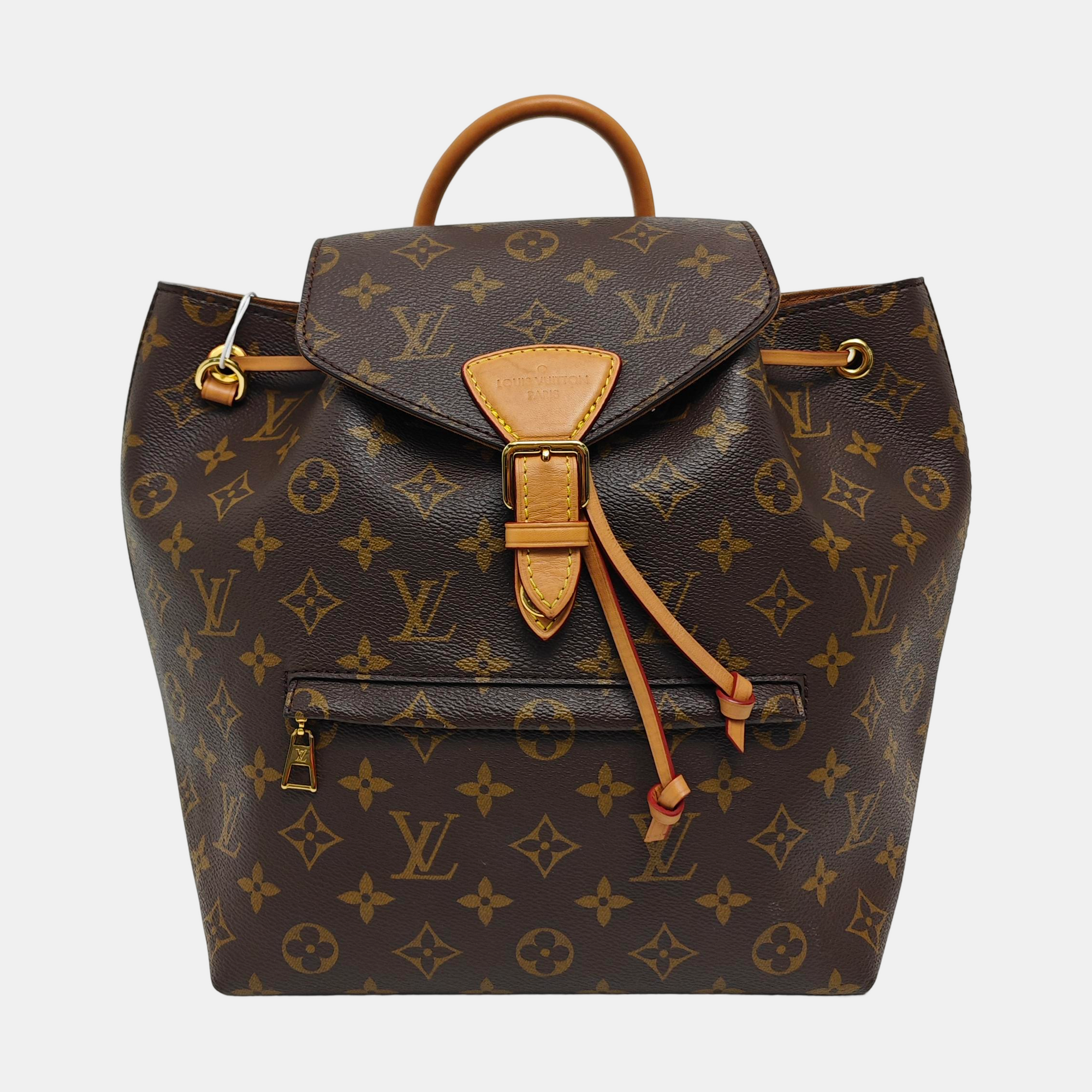 MONTSOURIS PM Monogram Coated Canvas Brown