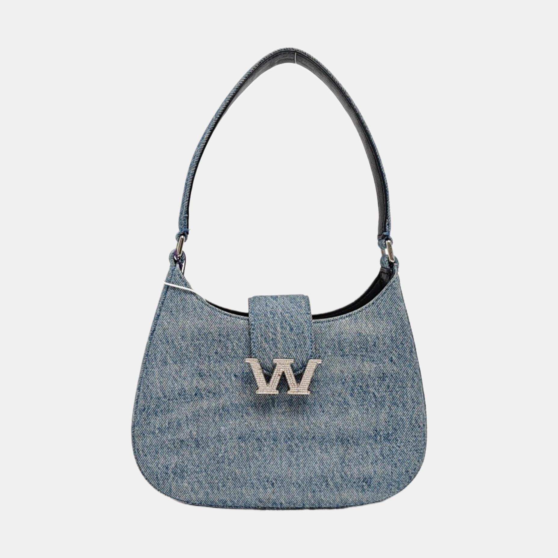 Denim Shoulder Bag Blue