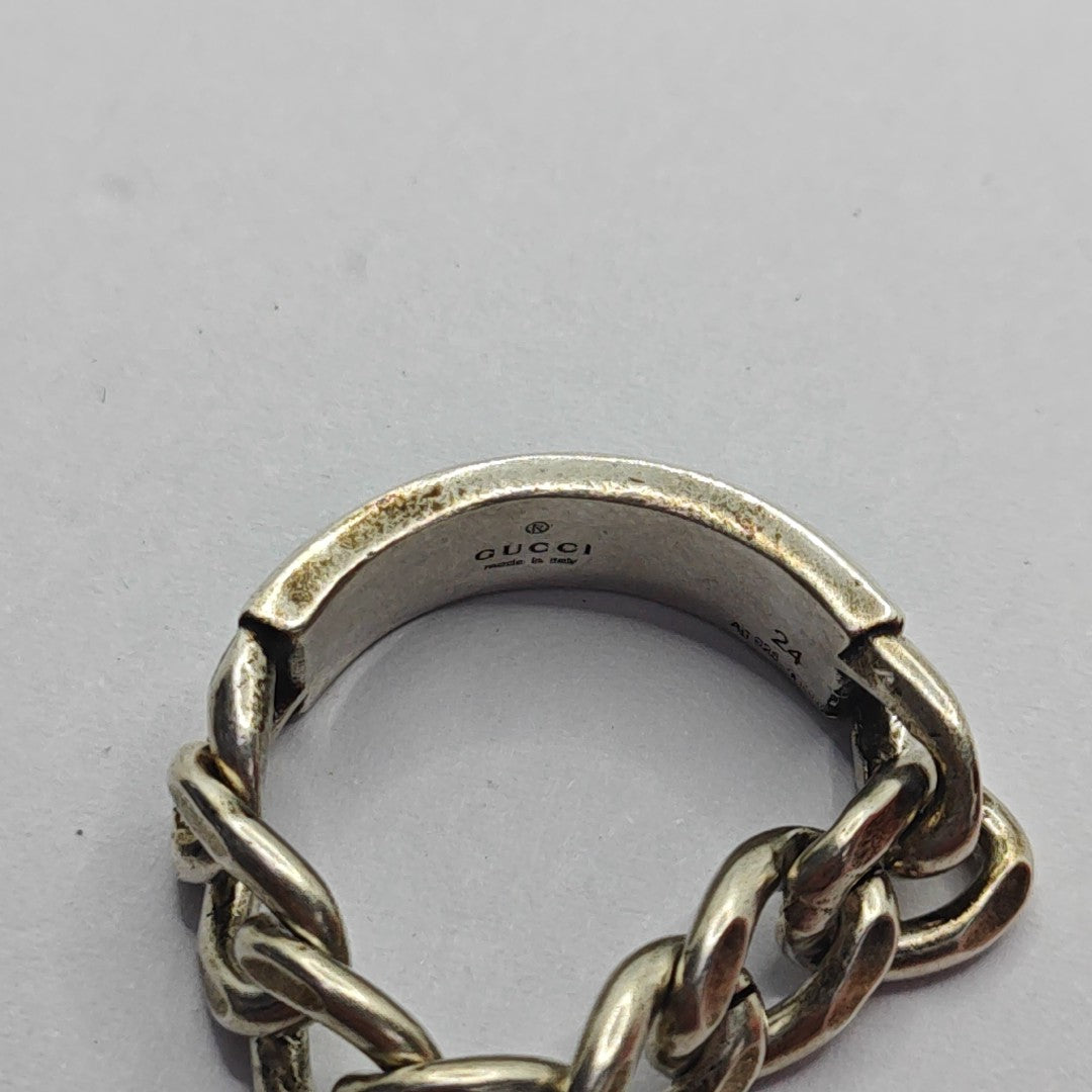 925 Sterling Silver Ring HK 24
