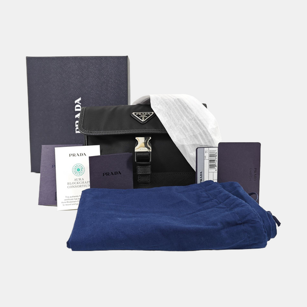 Fold Wallet Nylon Black