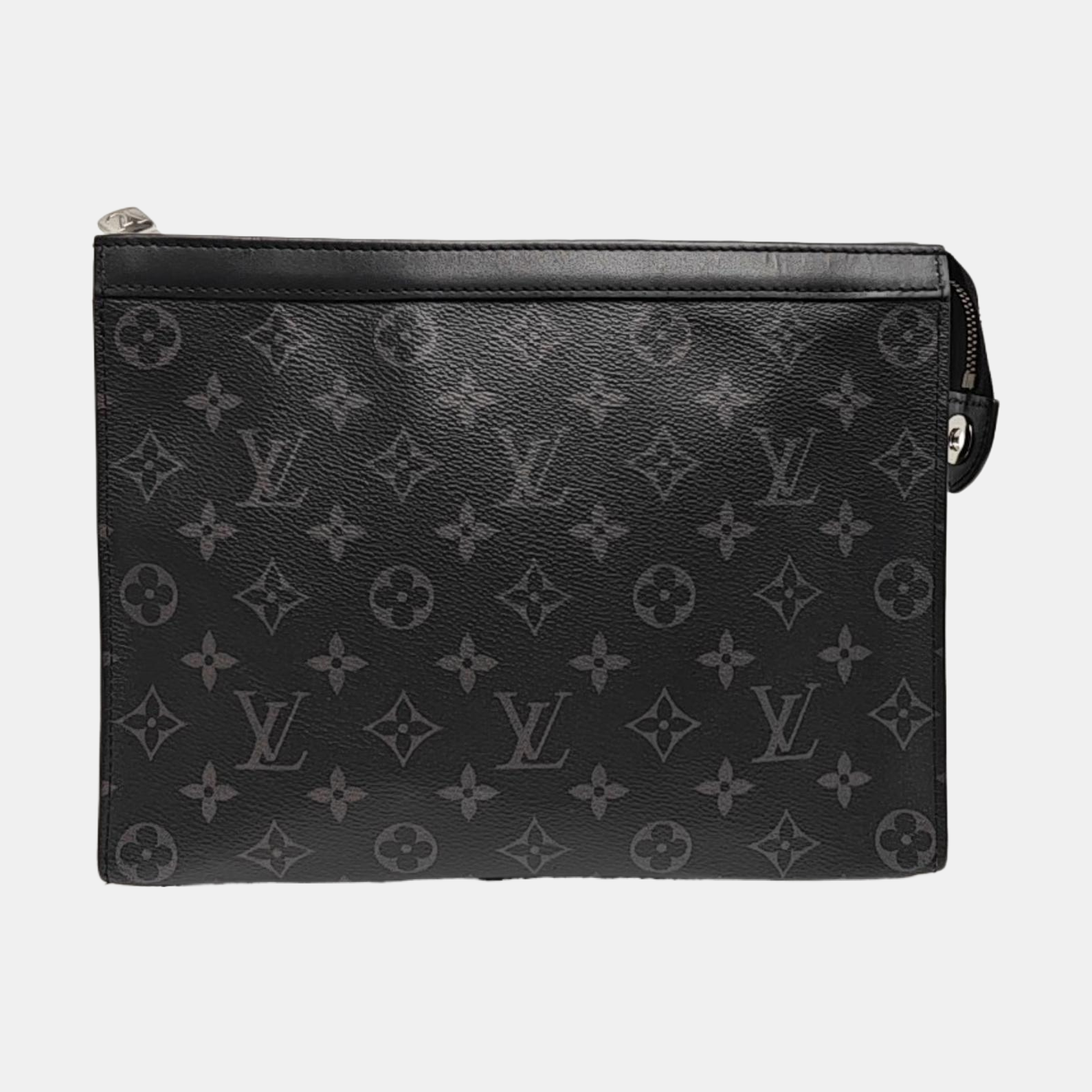 Pochette Voyag MM Monogram Coated Canvas Black