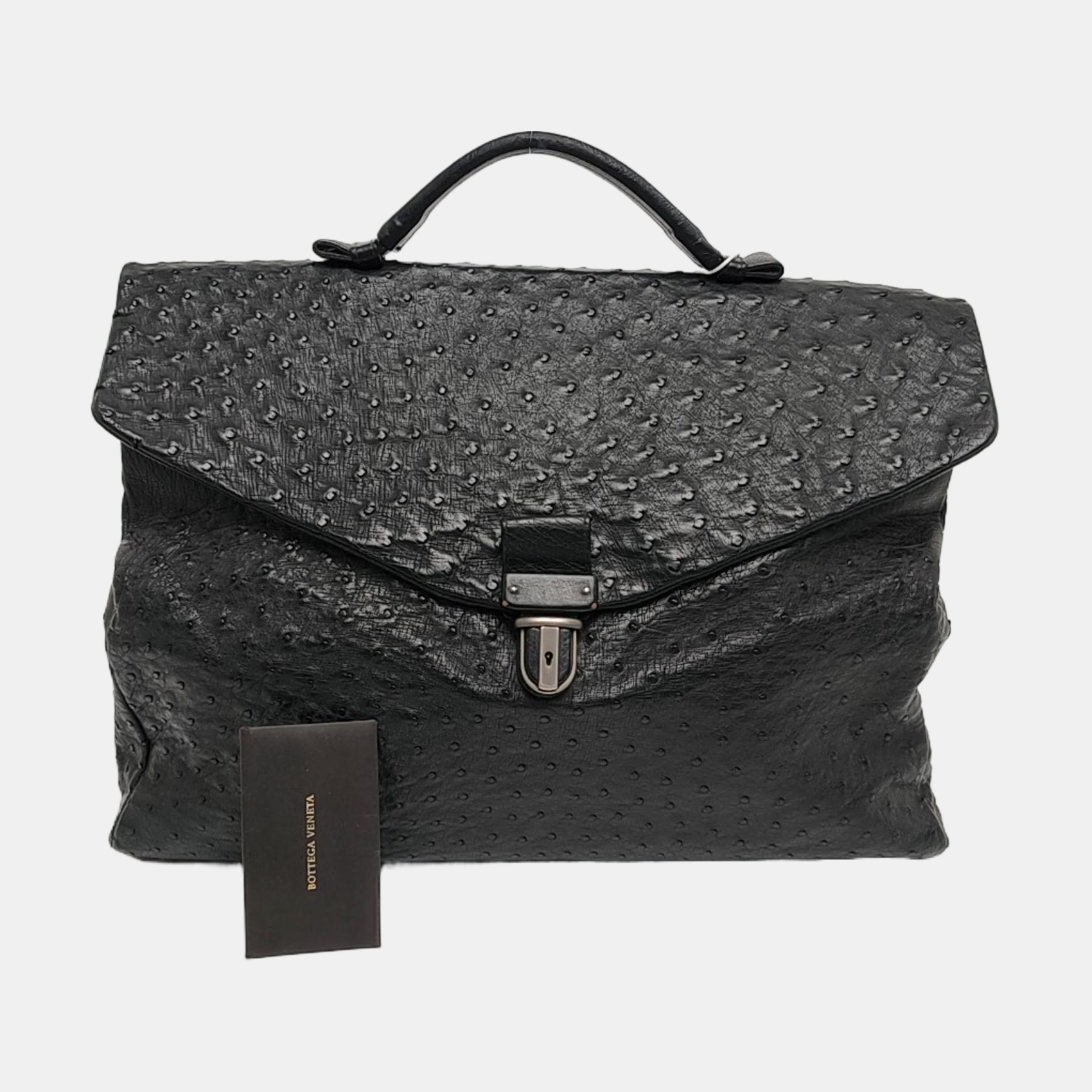 Capri Ostrich Black