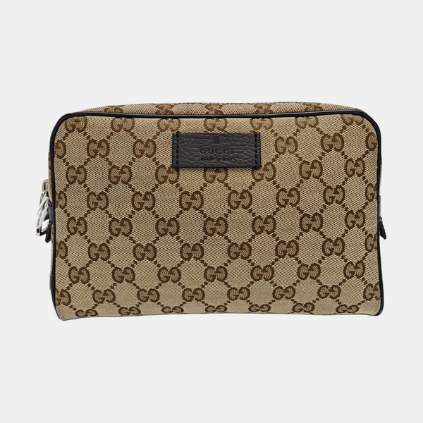 GG Supreme Monogram Canvas Brown