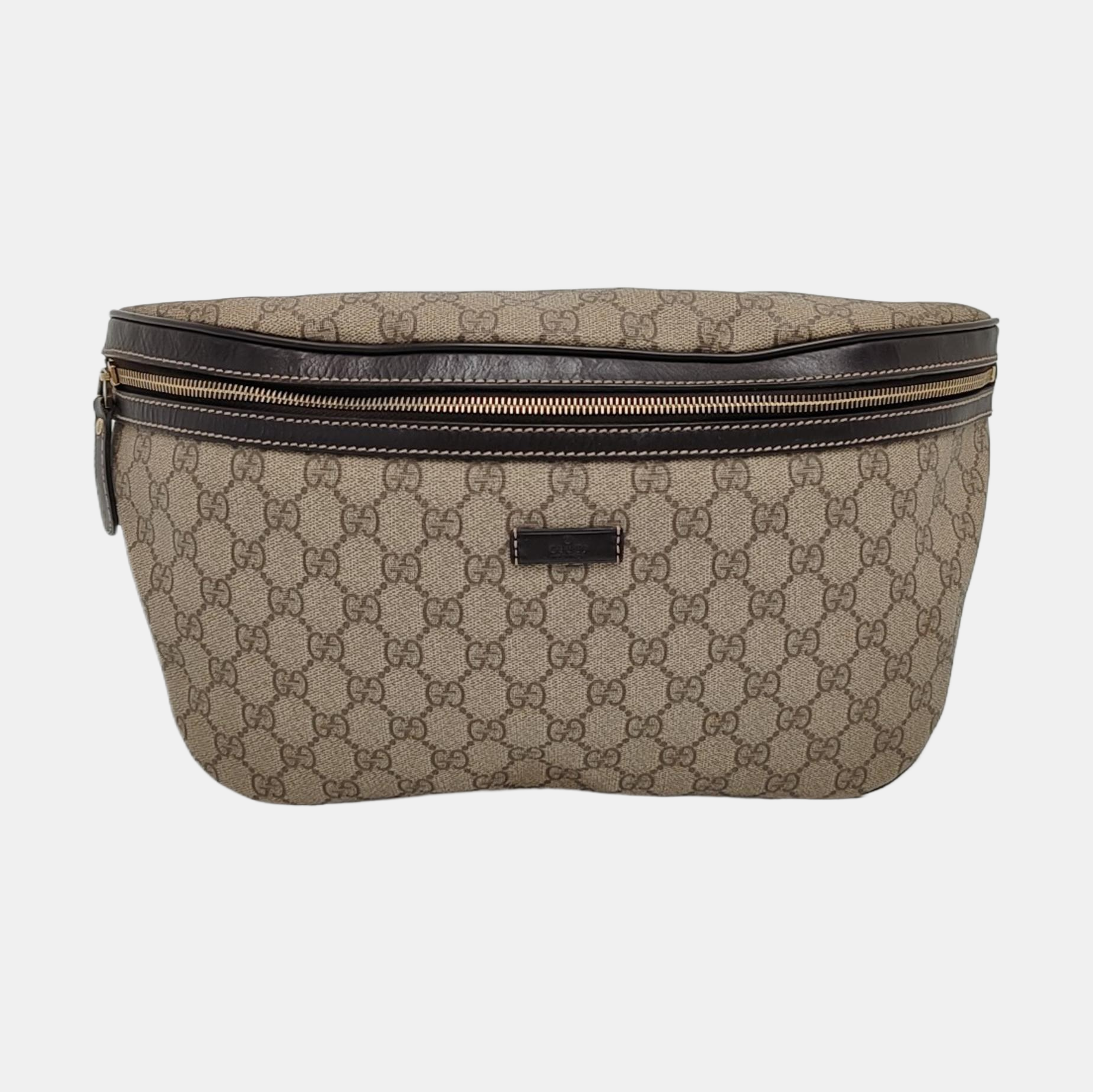 Monogram Coated Canvas Brown
