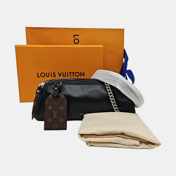 Lambskin Shoulder Bag Black