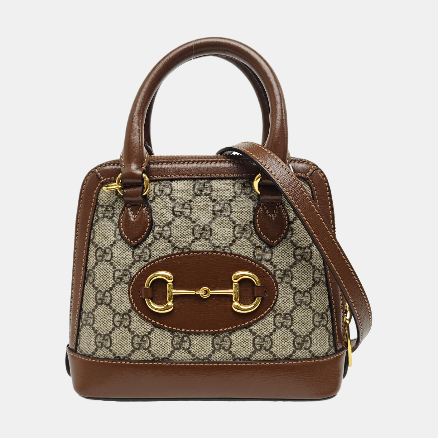 Horsebit 1955 Mini Coated Canvas Beige