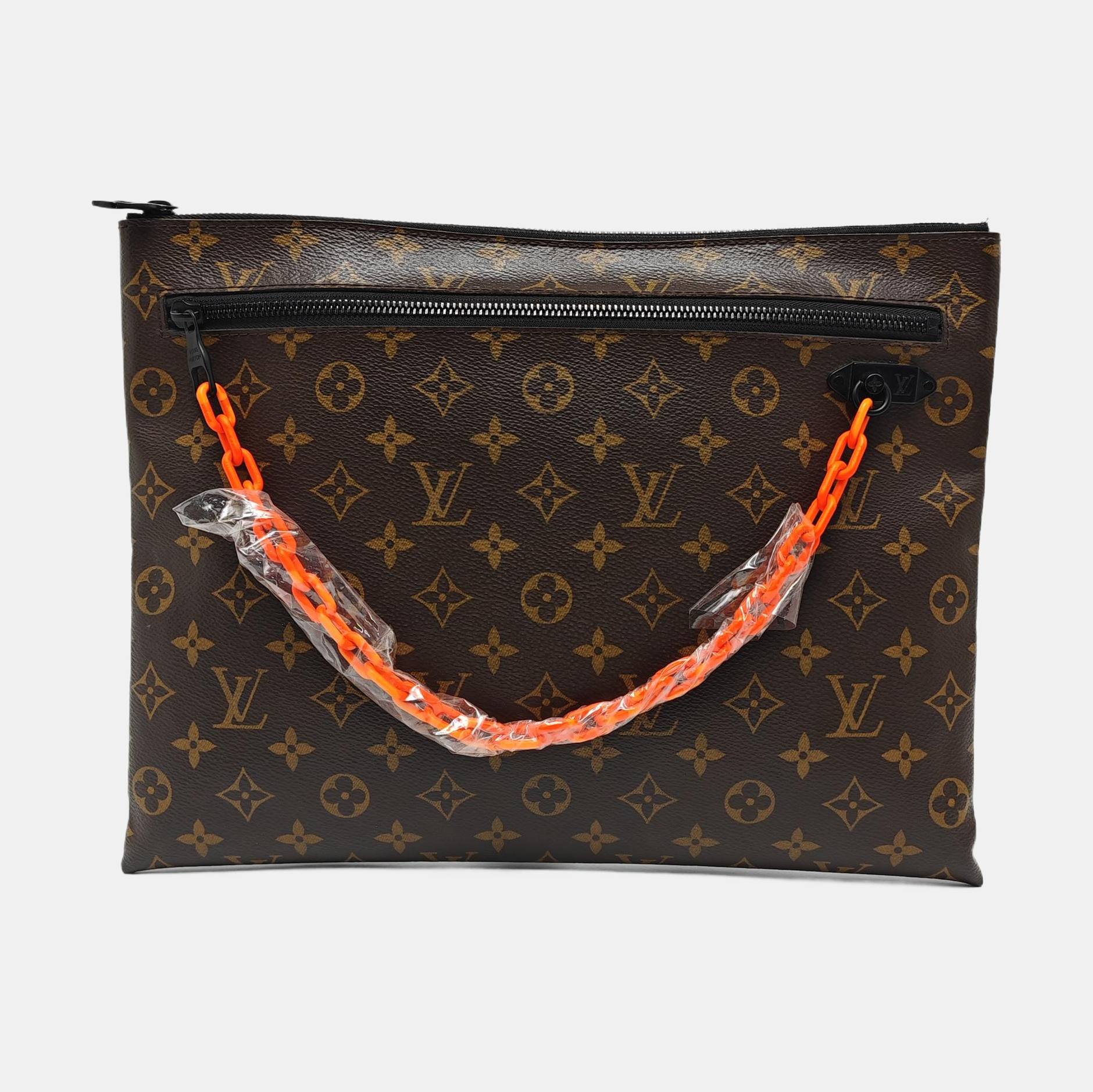 A4 Monogram Coated Canvas Brown