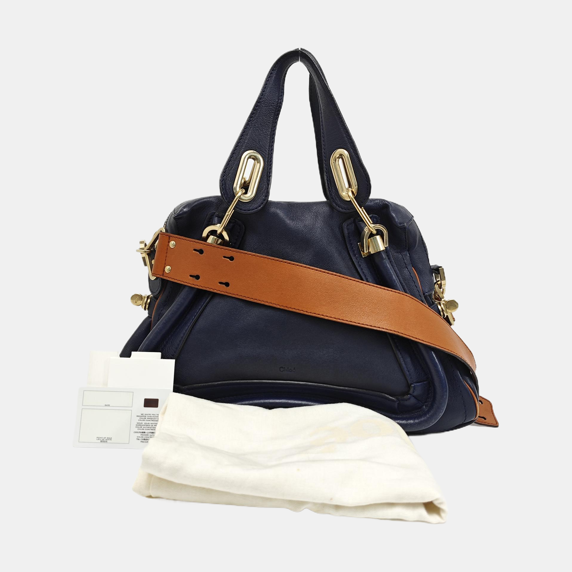 Paraty Medium Calfskin Blue