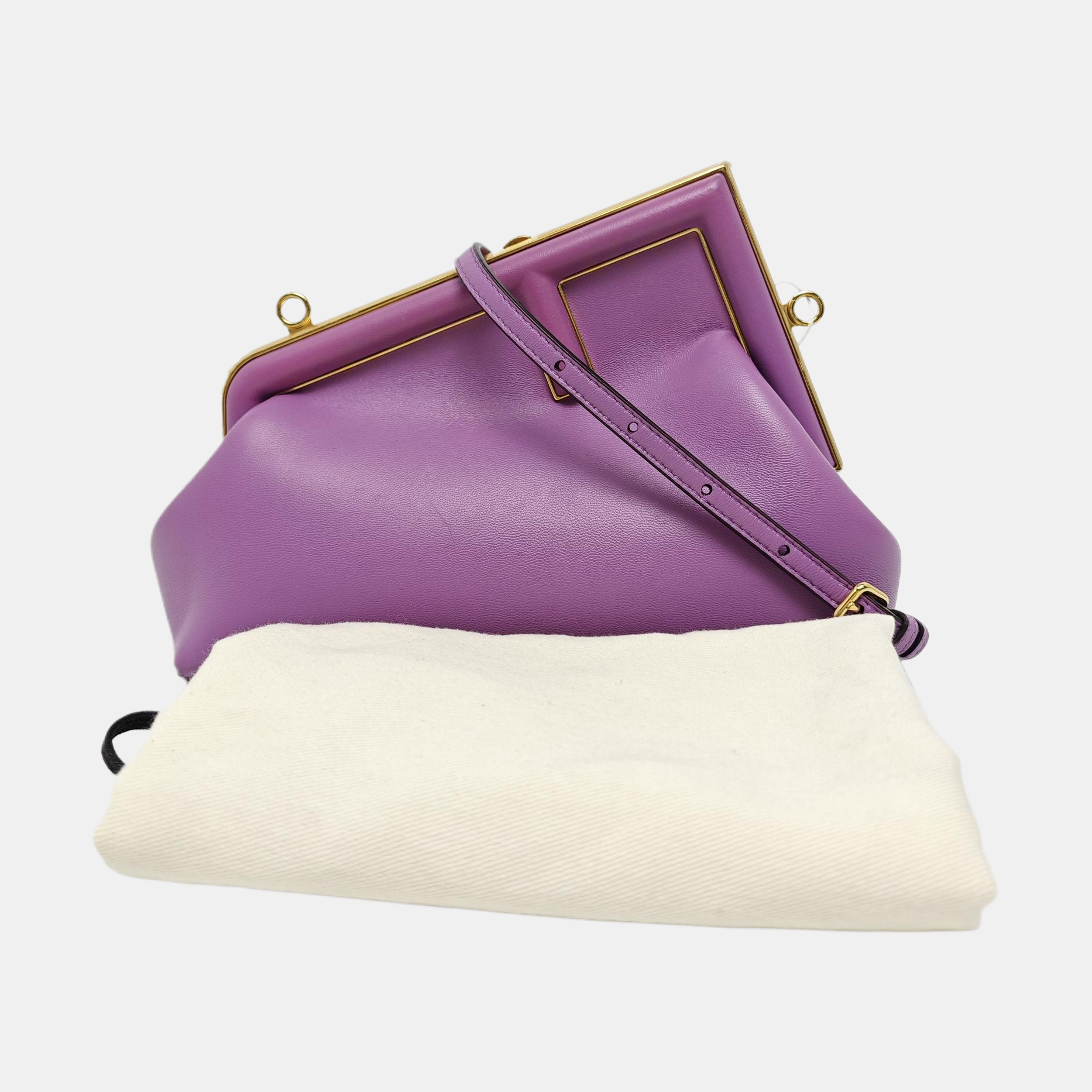 Authenticated pre-owned  First Small Calfskin Pink - Shoulder Bag at Looply