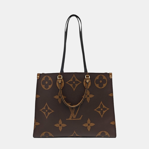 ONTHEGO GM Monogram Coated Canvas Brown