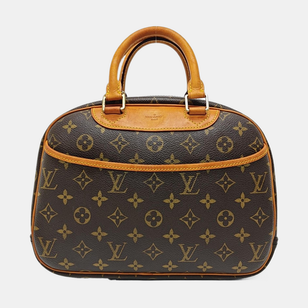 DEAUVILLE Monogram Coated Canvas Brown