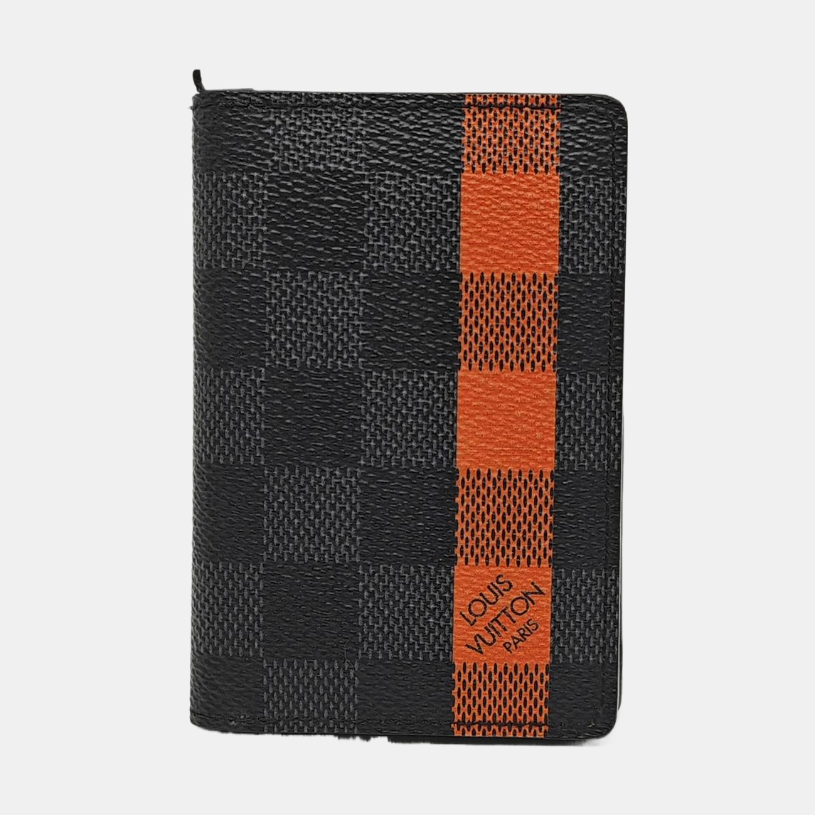 Damier Graphite Coated Canvas Wallet Gray