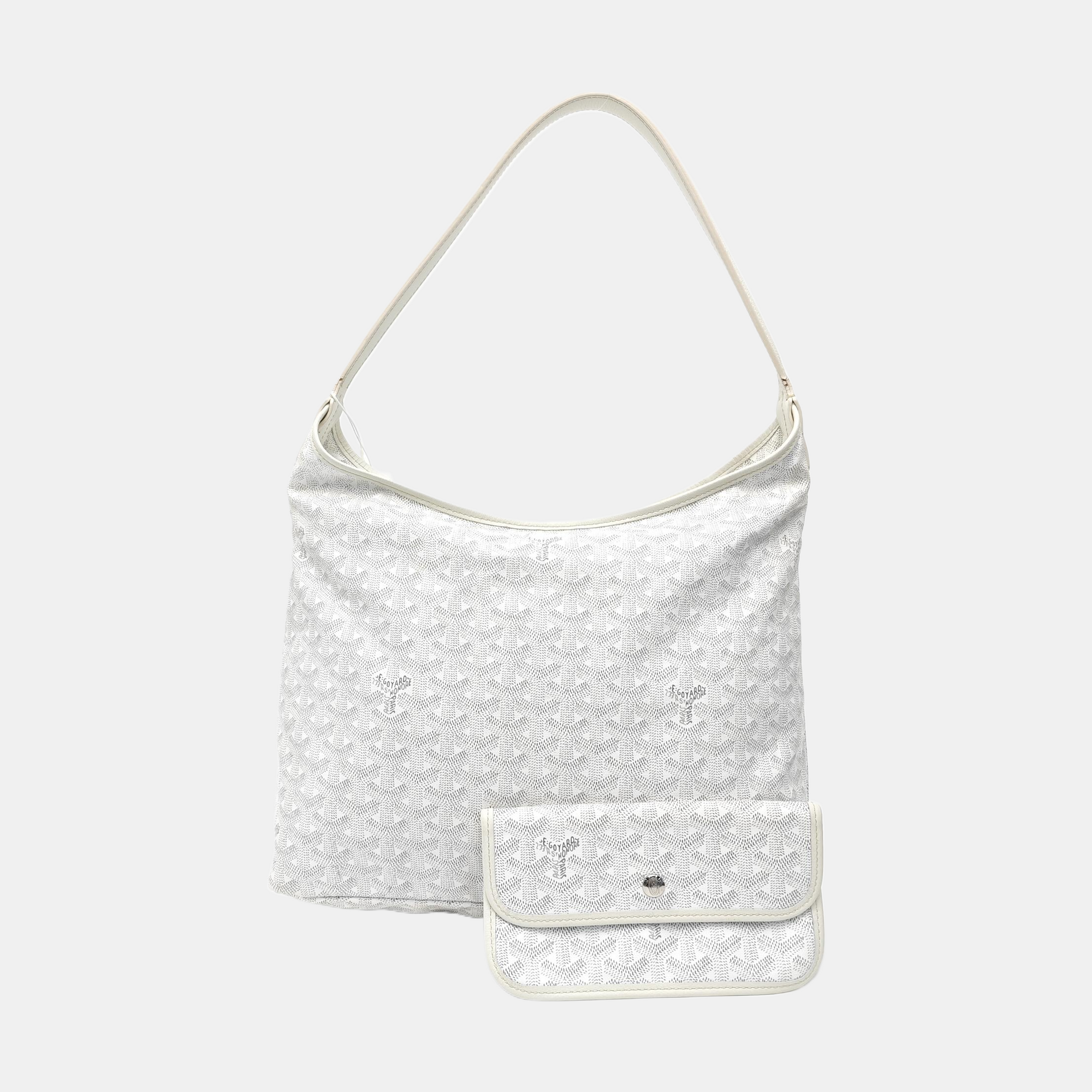 Hobo Coated Canvas White