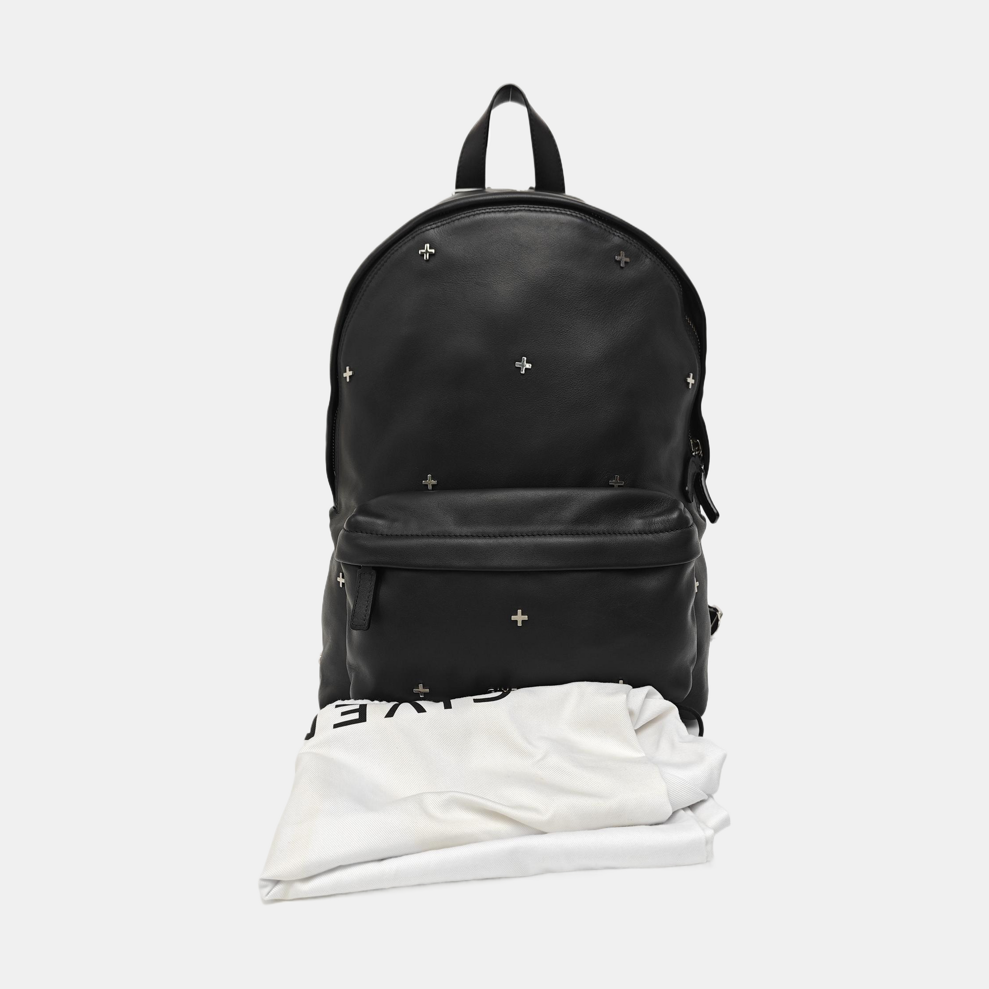 Calfskin Backpack Black